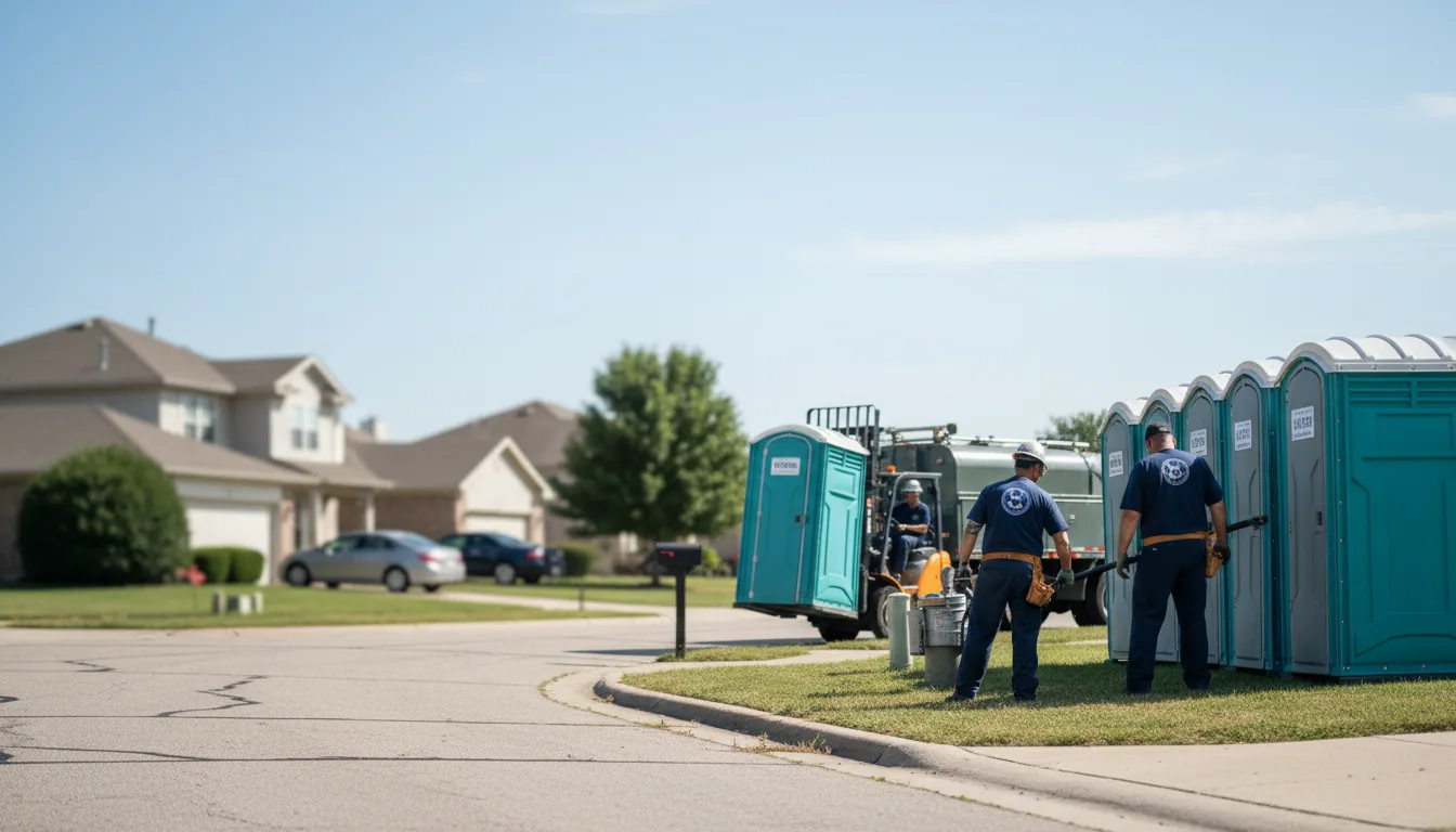 Porta Potty Rental in Cement, OK near me